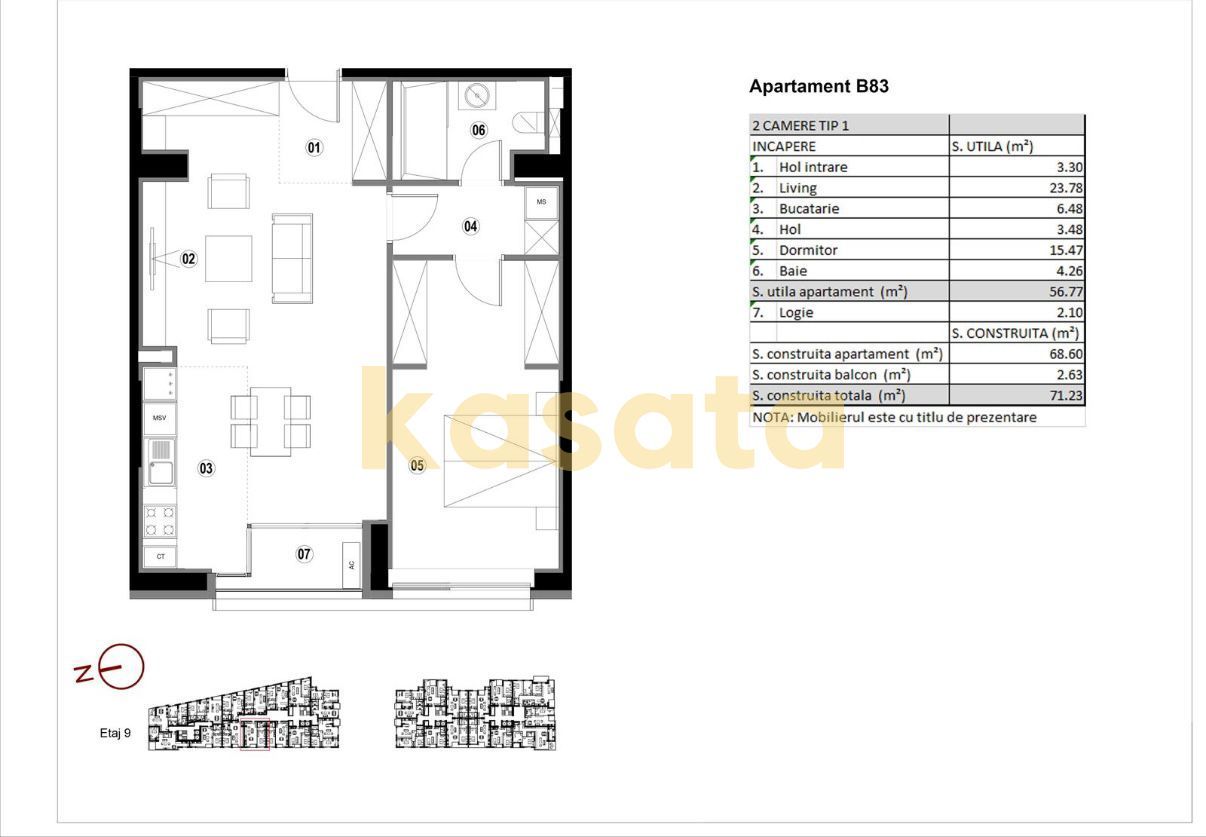 Apartament 2 camere de închiriat | Floreasca | Premium | - Poză 11
