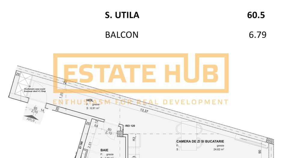 Apartament 3 camere FINISAT | Ploiesti 44 | 0% Comision - Poză 2