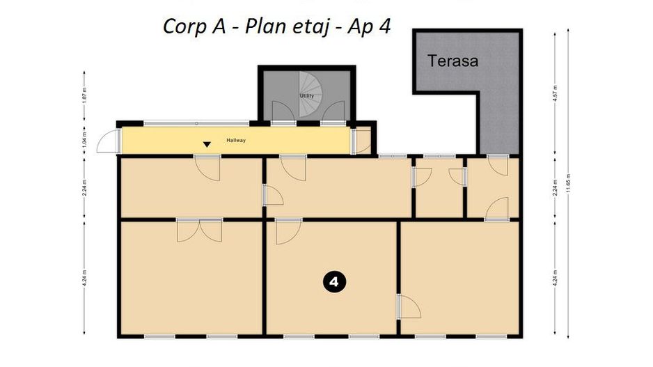 Imobil cu 6 apartamente pe Calea Moților, Cluj - Poză 5