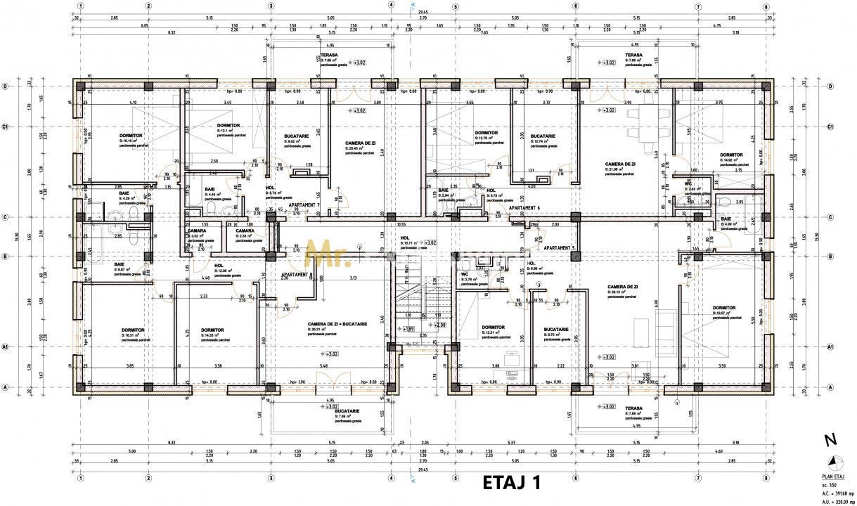 Zorilor Residence, Apartamente Noi 2-3-4 camere - Str. Zorilor - Carei - Poză 19