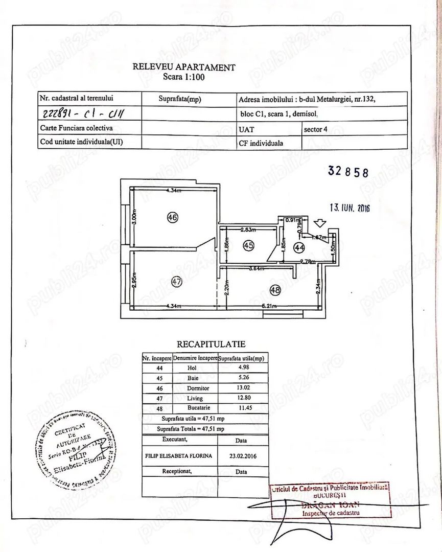 Apartament 2 cam+parcare disponibila,Cartierul Solar, Metalurgiei 132, Sector 4 - Poză 3
