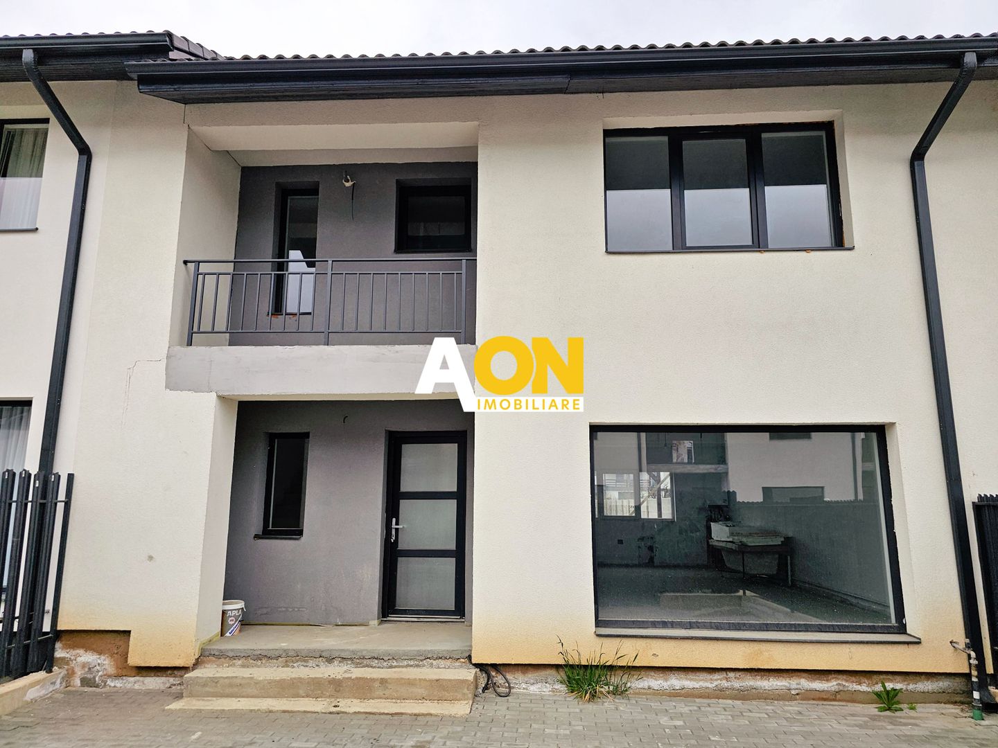 Casa tip insiruit, 4 camere, semifinisata, 275 mp teren, Alba-Micesti - Poză 1