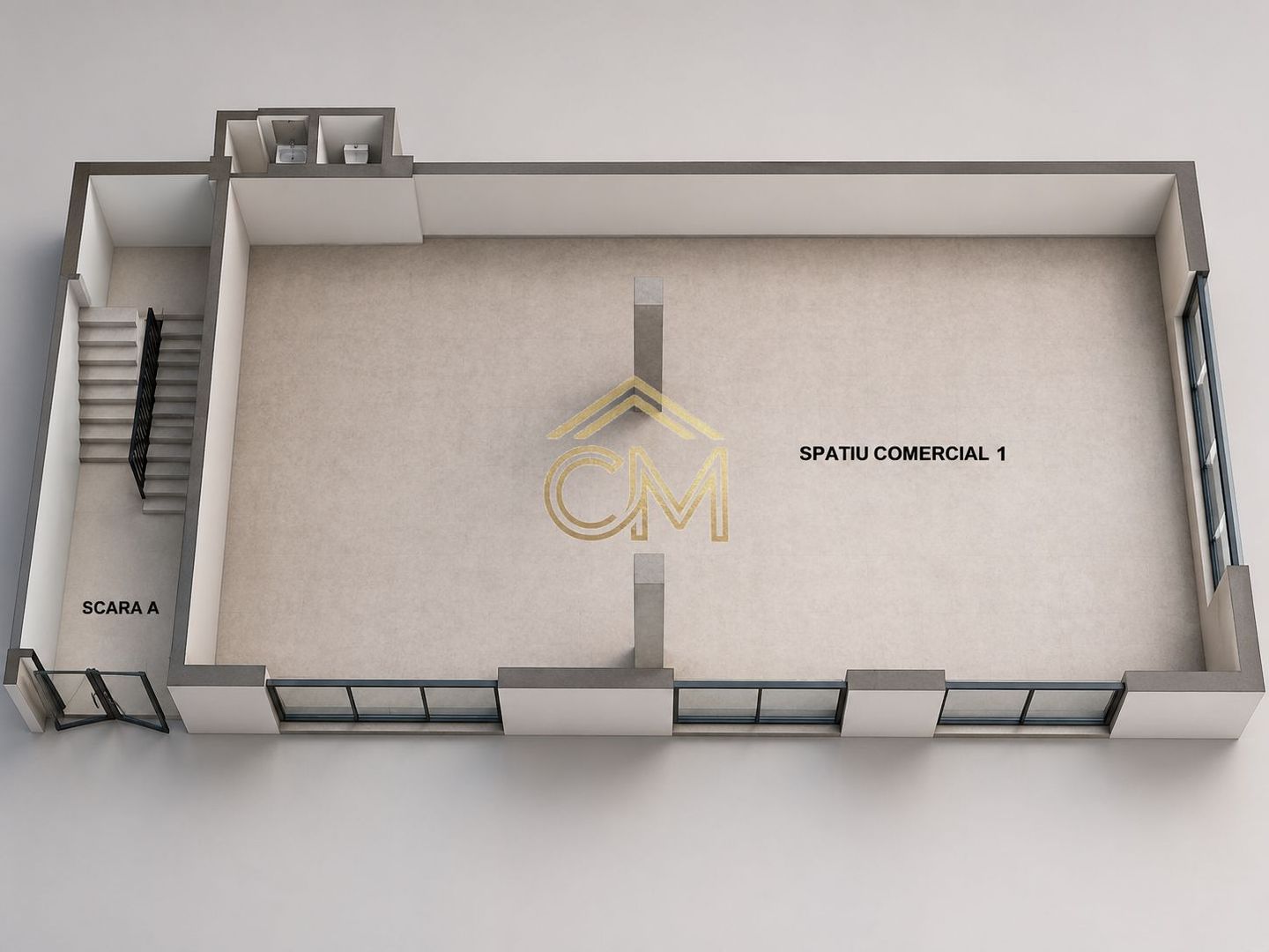 Spatiu Comercial - 95 MP Construiti-Parter-Selimbar - Poză 2