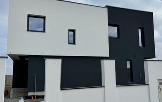 Sacalaz, 1/2 Duplex P+E, 4 Camere,2 Bai,Proiect Modern