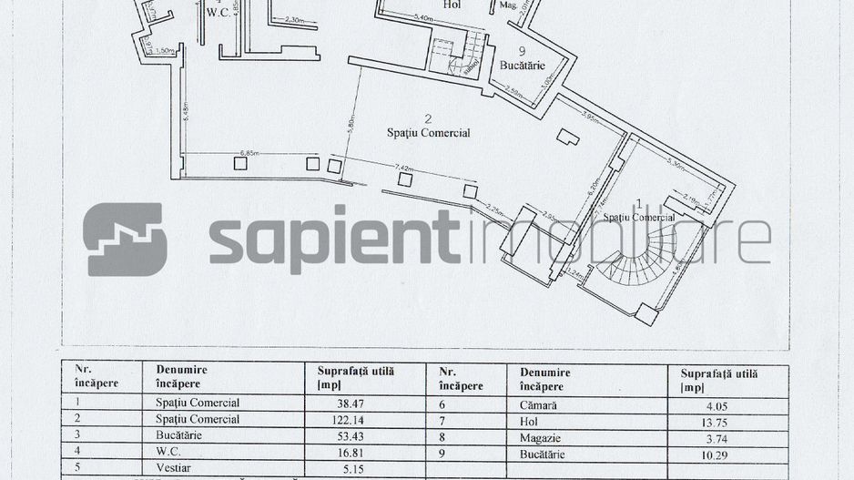 Sapient | Spațiu comercial cu terasă _ Piața Ion Creangă, Oradea - Schiță 10