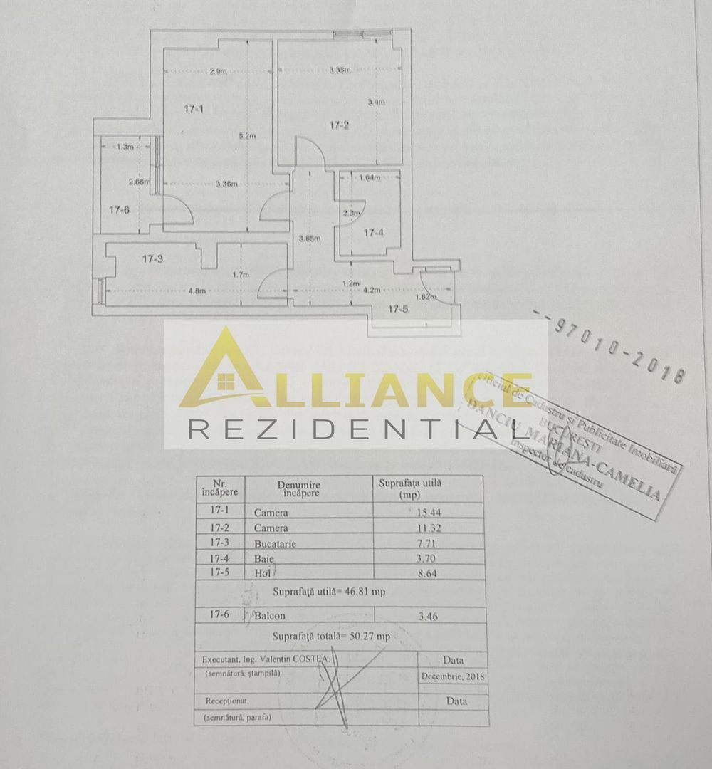 EXCLUSIVITATE | 2 CAMERE | BLOC 2018 | PARCARE | METROU 1 DECEMBRIE - Poză 14