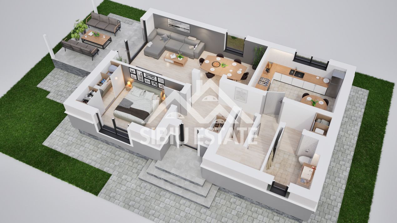 Casă individuală cu grădină generoasă – confort, spațiu și eleganță - Poză 3