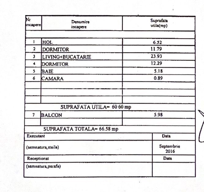 Apartament 3 Camere | 61 m2 | Mobilat la Cheie | AC | Zona VIVO Metro - Poză 16