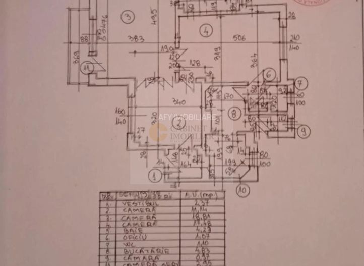 3 camere | Etaj 3/4 | Nemobilat | Universitate - Piata C. A . Rosetti - Poză 13