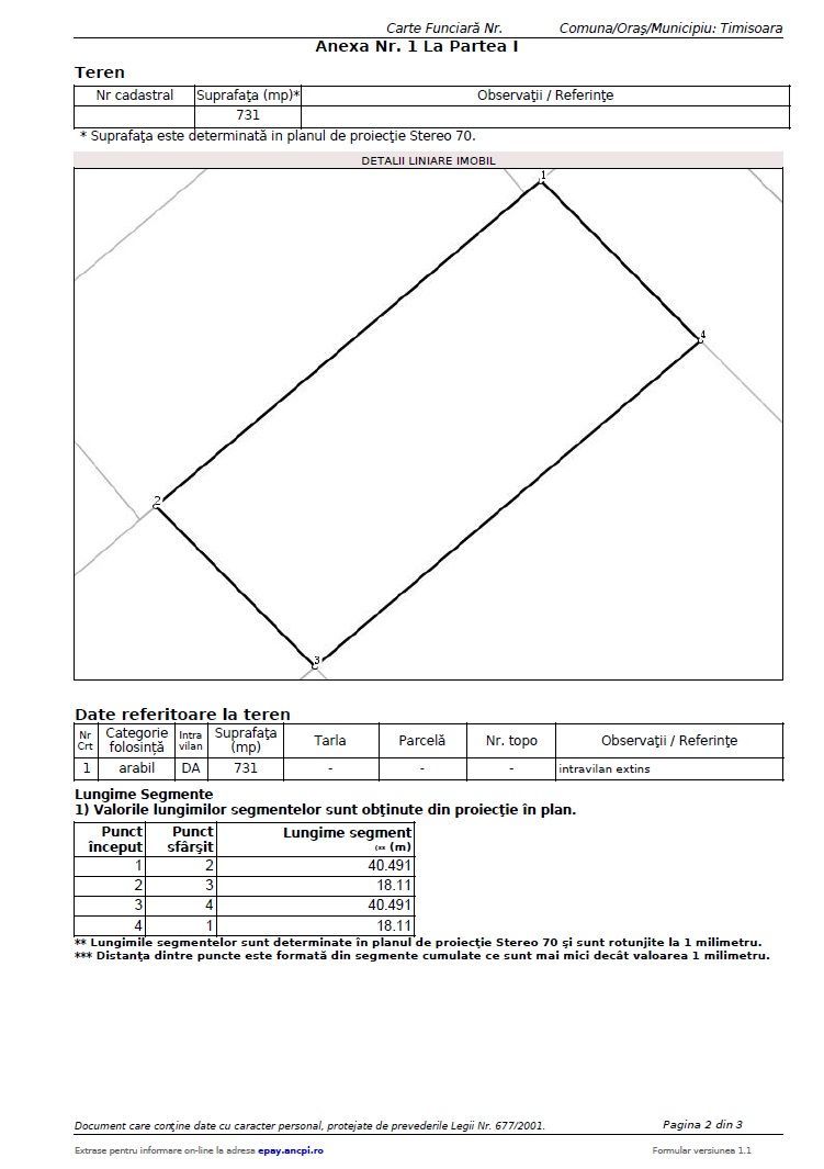 Calea Urseni-Ciarda Rosie | Timisoara | Parcele de la 677 mp - Poză 4
