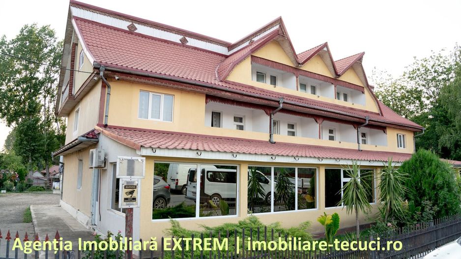 Pensiune, restaurant, bar, iaz, păstrăvărie, în Gidigeni, jud. Galaţi - Poză 1