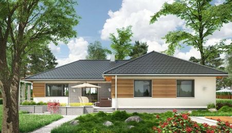 Casuta Budapesta la intrare in comuna Sanpetru