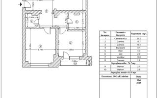 Vânzare Apartament 3 Camere 82mp cu dublă vedere spectaculoasă – Piața Unirii - Poză 9