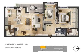 Apartamente 4 camere, Pipera, comision 0 % - Poză 17