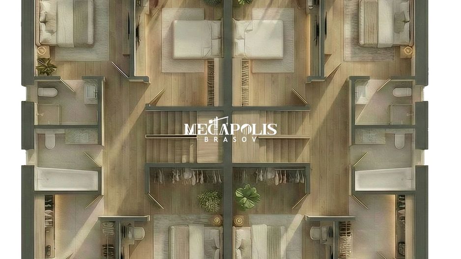 Casă premium tip duplex | Săcele | 146 mp utili - Poză 4