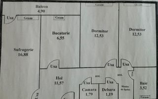 Apartament 3 camere Drumul Taberei Auchan - Poză 15