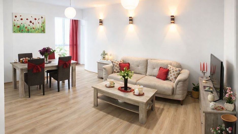 Apartament spatios 3 camere - 80 mp - Soporului - Poză 1