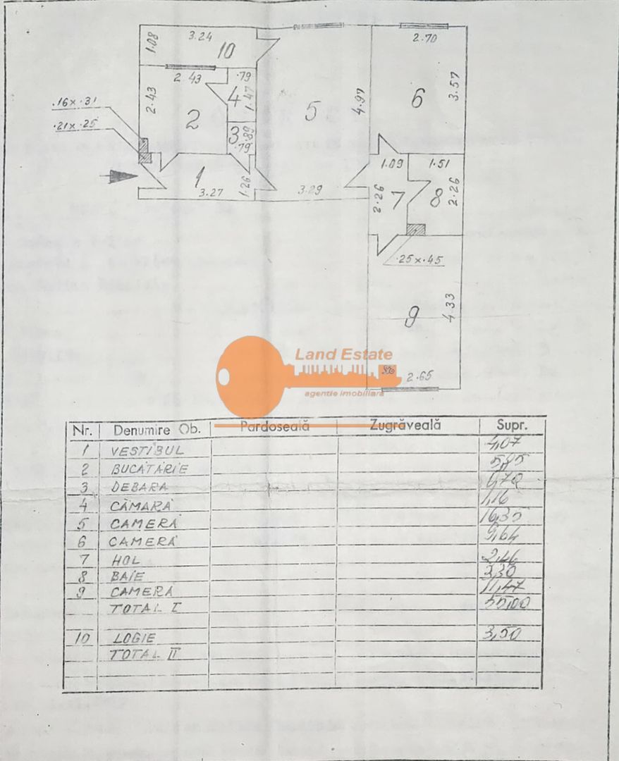 Vanzare 3 camere Brancoveanu/Piata Sudului - Poză 1