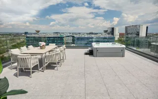 Penthouse modern I Terasă panoramică de 148 mp I 4 camere - Poză 13