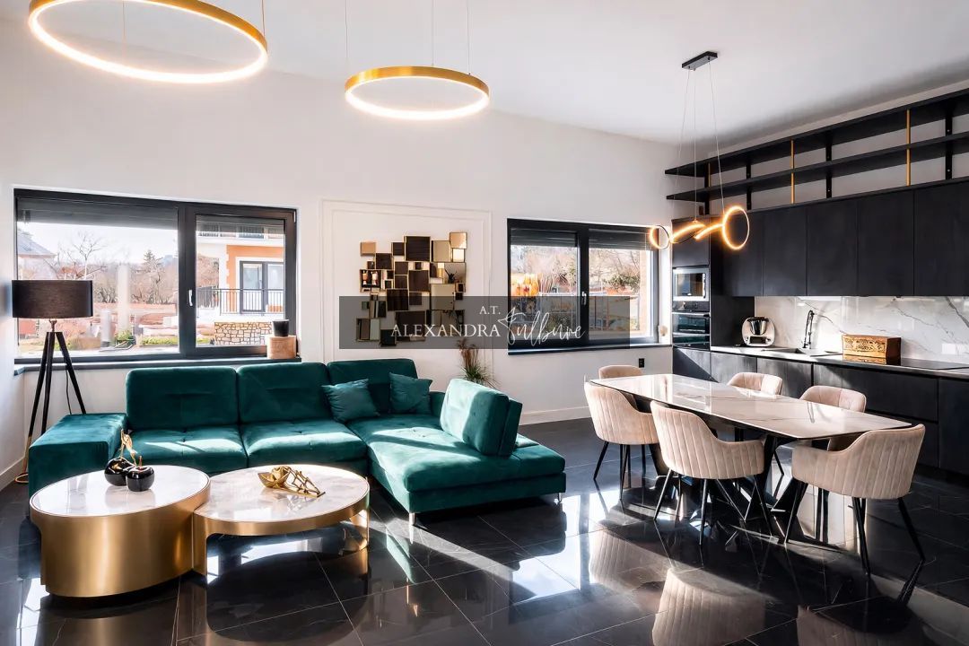 Duplex 4 camere, 170 mp, S+P+ET,  rooftop 100 mp, 4 garaje - Poză 1