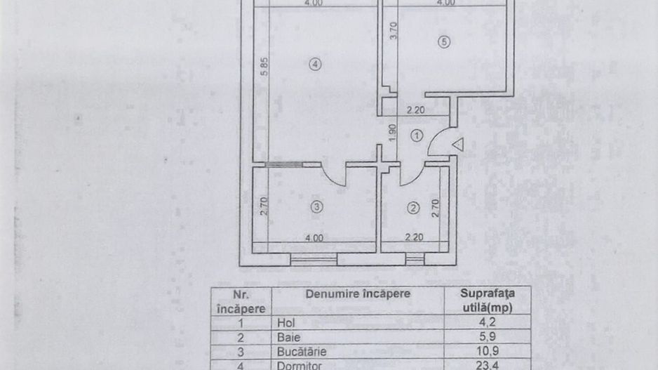 Vand apartament 2 camere nou la gri - Poză 6