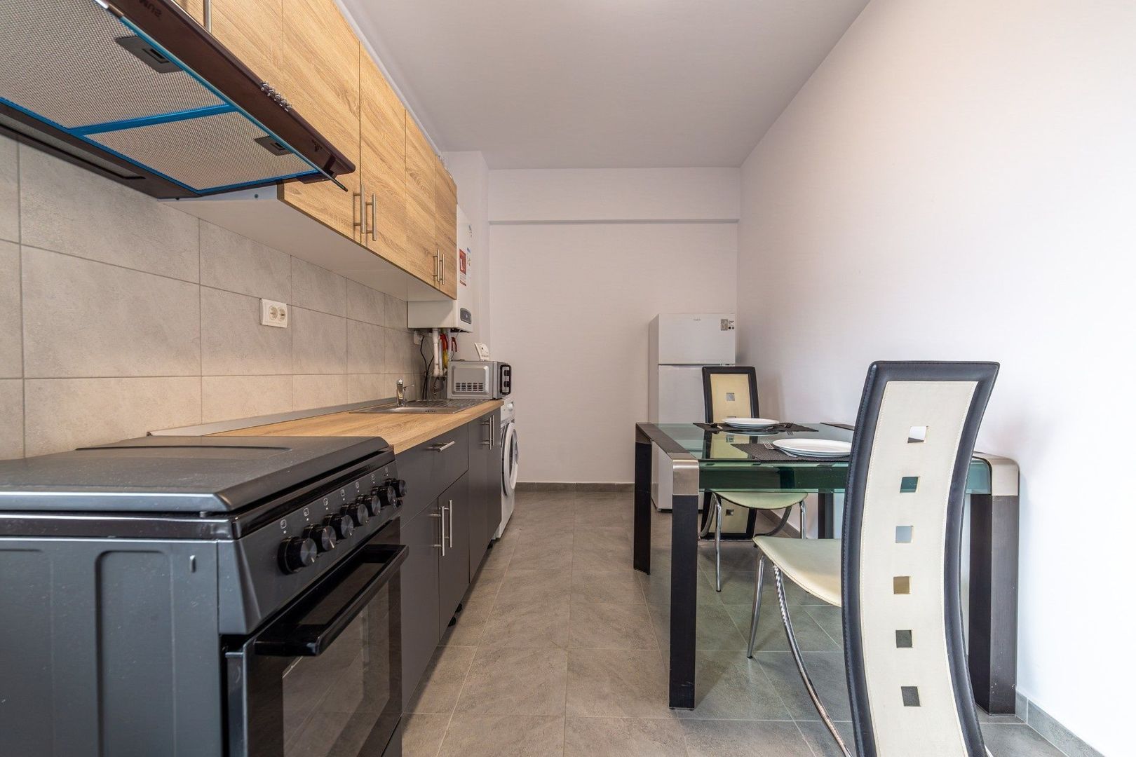 2 camere studio, bloc nou 2025, mobilat, metrou Nicolae Teclu 5 min - Poză 6