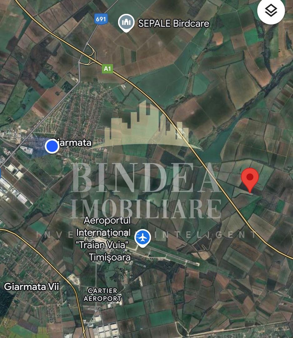 Teren arabil Giarmata  langa autostrada - Poză 1