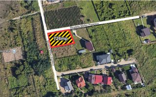 Teren intravilan de vânzare, Iași, Strada Viticultori – 726 mp - Poză 1