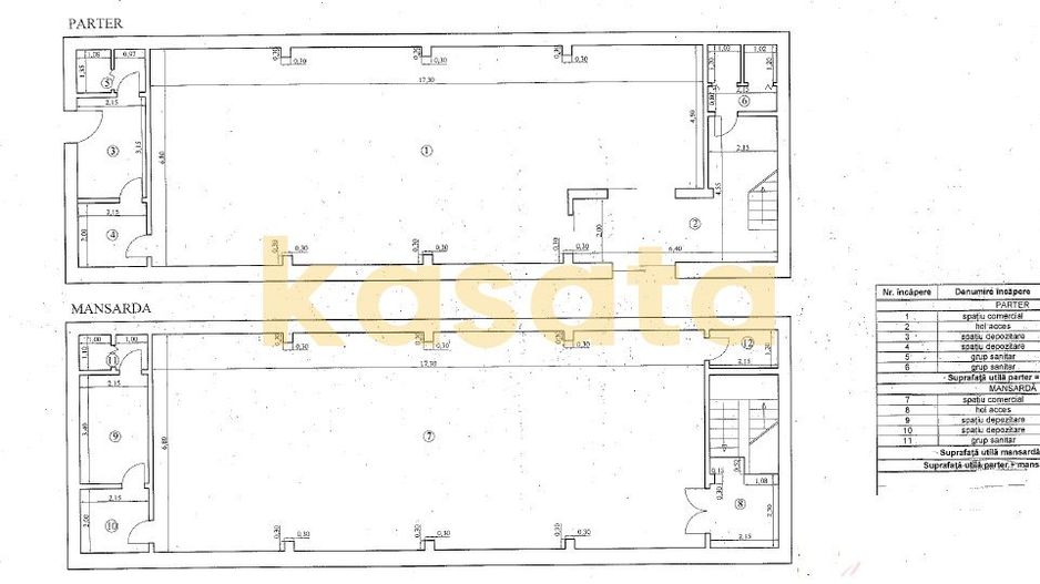 Spațiu comercial premium 278 mp Bragadiru | Echipat + fotovoltaice - Schiță 13