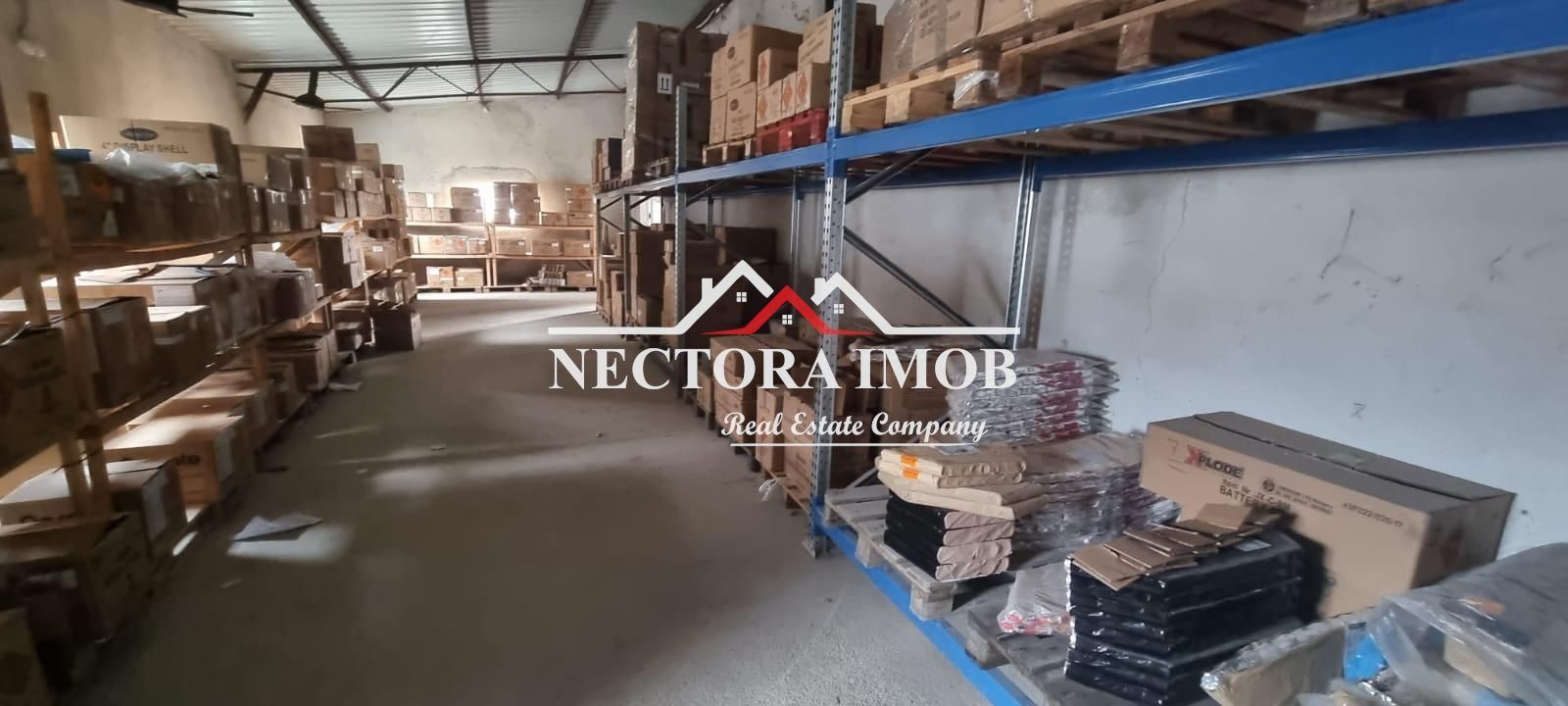 NECTORA IMOB-Hala 240 mp cu Teren 1.500 mp, Utilitati, Curte betonata - Poză 2