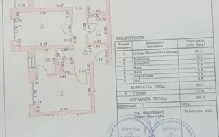 Apartament 3 camere Central District Fizicienilor Camil Ressu I.O.R. - Schiță 30