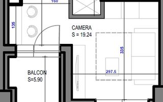 De vânzare studio situat în complex aparthotel, Băile Felix - Poză 4