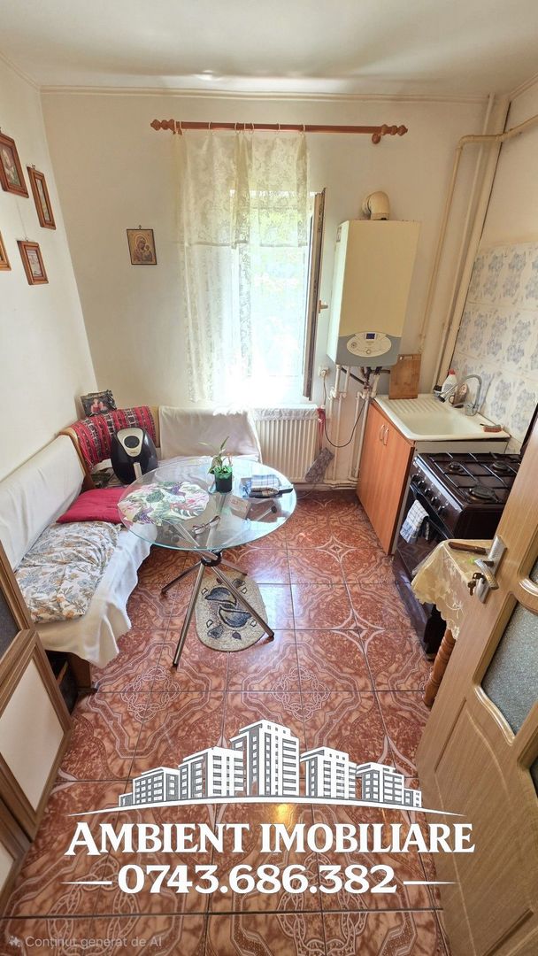 Apartament cu 2 camere, ETAJ 3, mobilat și utilat, VASLUI - zona NORD; - Poză 4