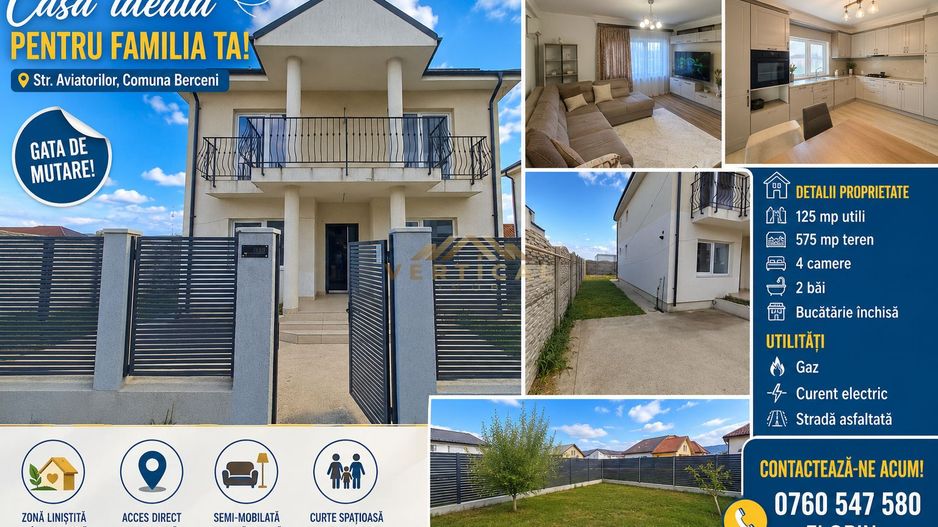 🏡 Casă individuală de vânzare – spațiu, confort, locație excelenta - Poză 1