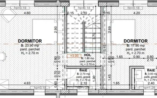 Vila finalizata, curte libera 185 mp,  loc de parcare, zona case - Poză 18