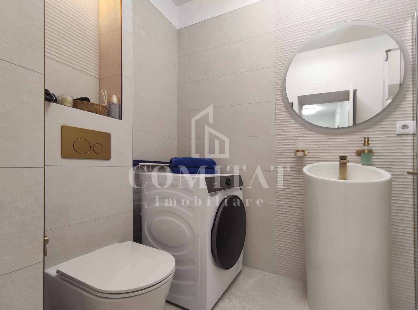 Apartament ultrafinisat cu 2 camere| Prima închiriere |West City Tower - Poză 9