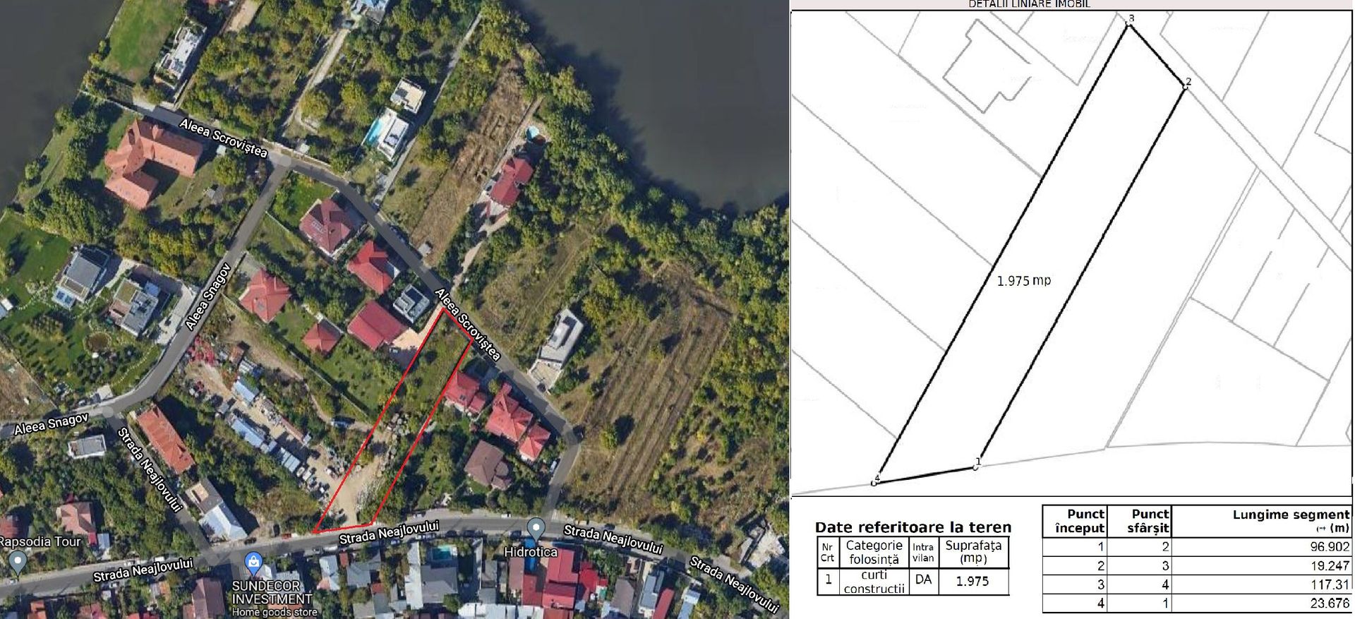 Teren 1975 mp dubla deschidere strada Neajlovului 24 ml si Scrovistea - Poză 2