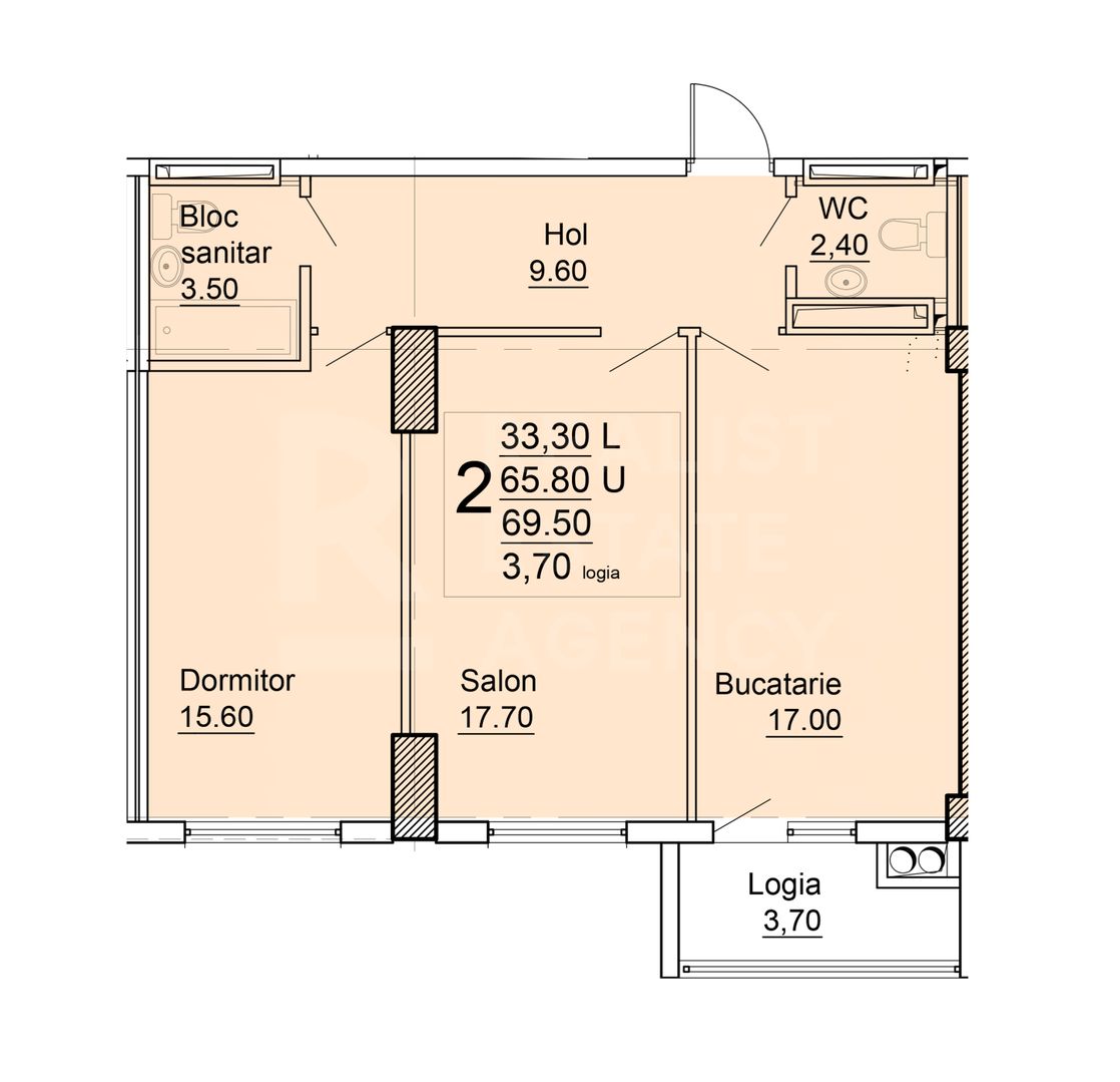 Vânzare, apartament, 2 camere, stradela Sudenților, Poșta Veche - Poză 2
