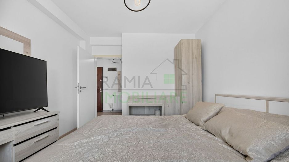 Apartament 2 camere,mobilat și utilat, parcare inclusă - Poză 8