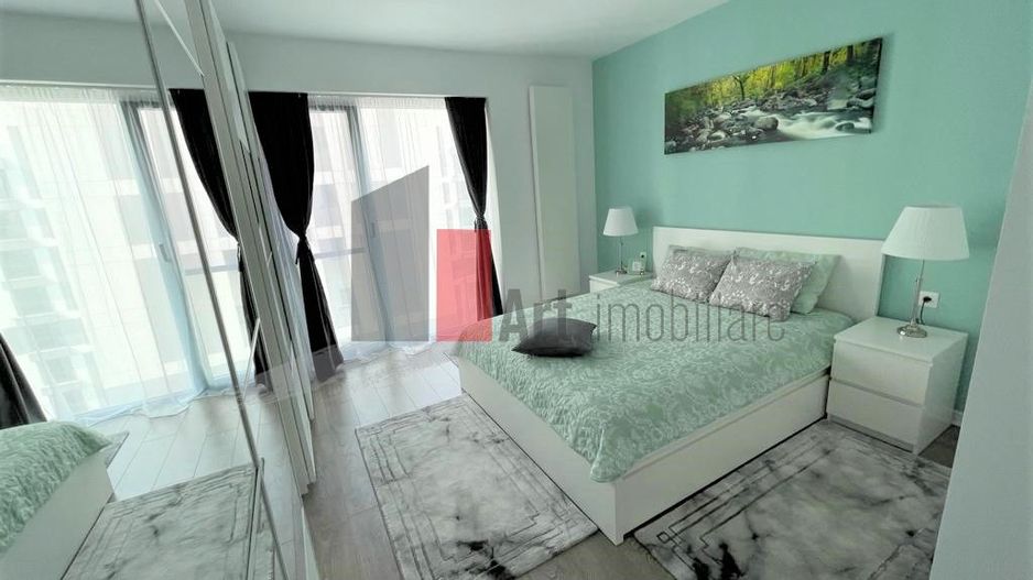 Apartament cu 2 camere-Aviatiei-Pipera-Barbu Vacarescu-cu centrala+parcare - Poză 4