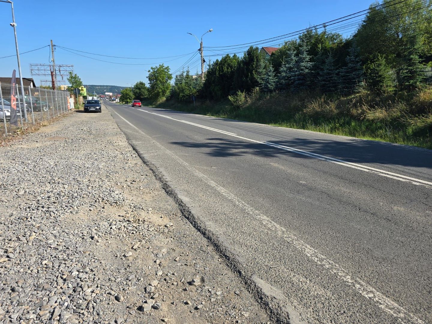 Teren 6.400 mp. cu deschidere de 58 m la E 60 - Poză 2