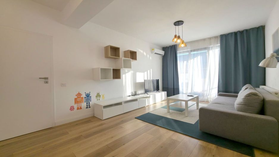 Bucurestii Noi- Apartament modern- parcare inclusa- disponibil imediat - Poză 1