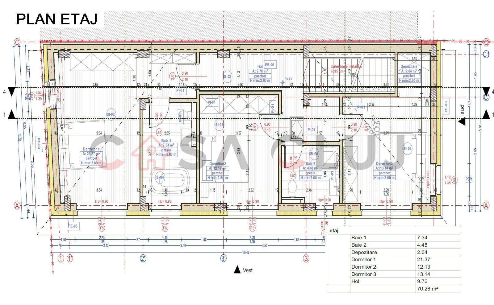 Casă individuală ,4 camere, Cartierul Gruia!! - Poză 9