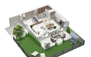 Vila urbana finalizata - te poti muta imediat. Comision 0 - Poză 13