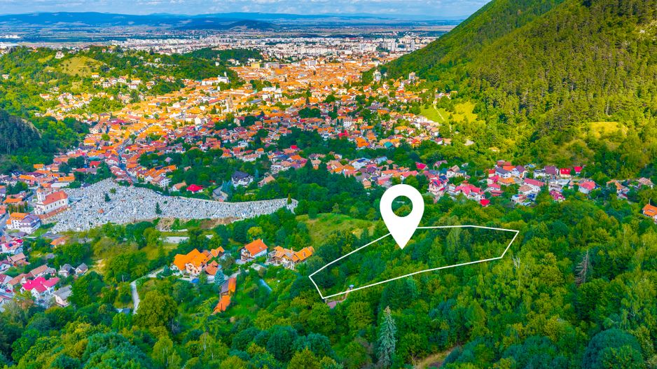 Teren intravilan de vanzare 3,094mp | Șcheii Brașovului | COMISION 0% - Poză 1