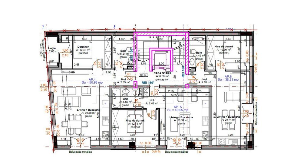 Vanzare 2 camere 59 mp + terasa 18 mp,  Marasti, zona benzinaria MOL - Poză 3