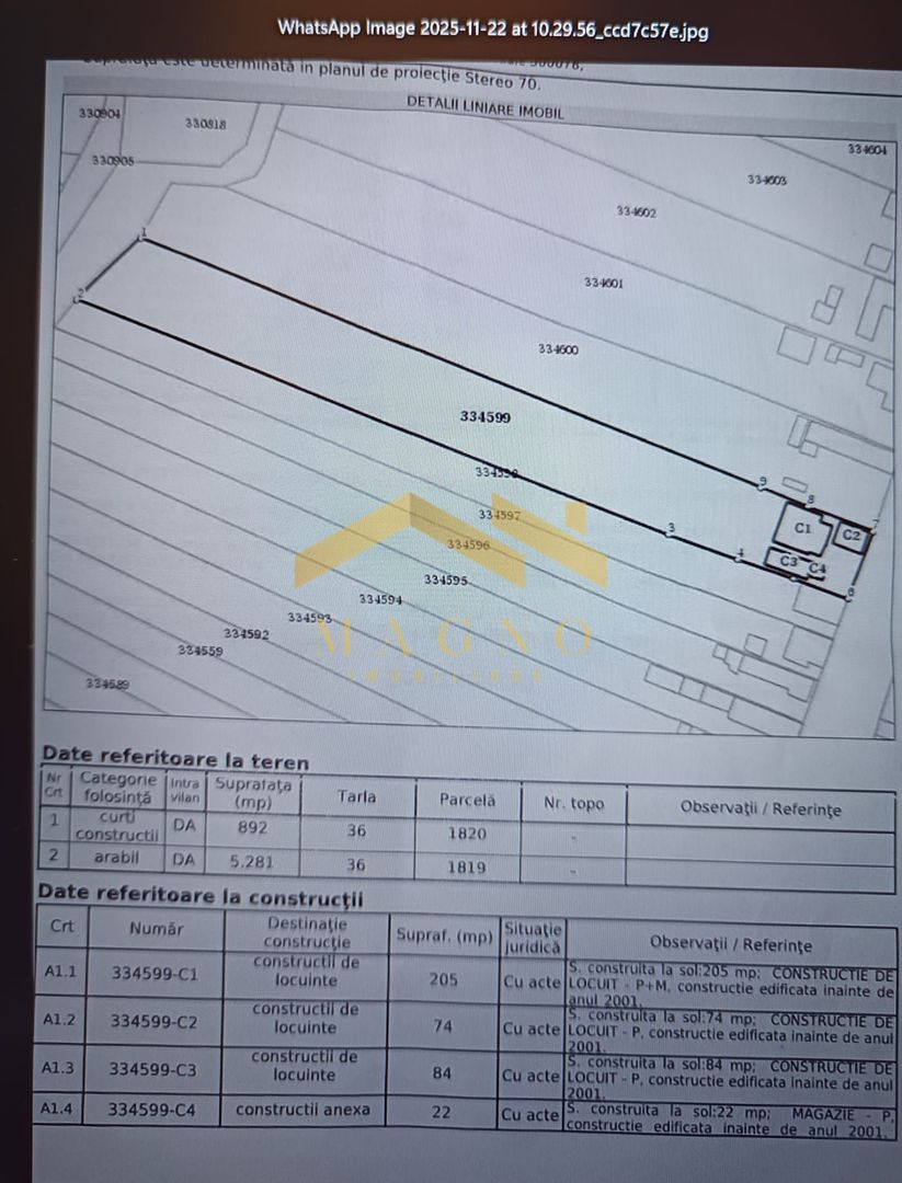 TEREN (GRADINA ) DE VANZARE  IN VLADIMIRESCU - Poză 2