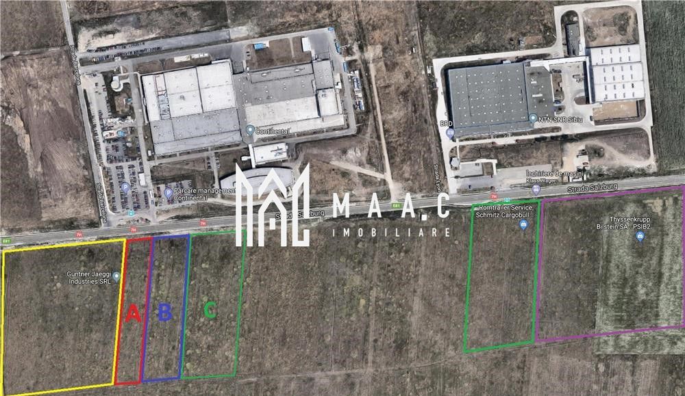 Teren | Intravilan | Industrial | 23000 MPU | Sibiu - Poză 1
