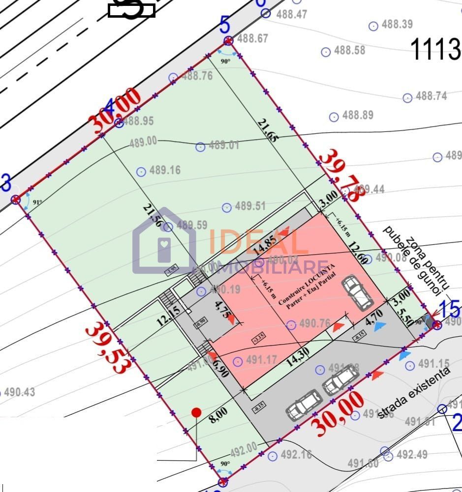 Casa  Exclusivista cu piscina si 1200 mp de teren, in Cisnadie - Schiță 17