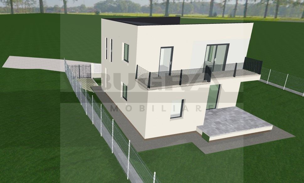 Casa individuala cu 4 camere , 120mp, 700mp teren, zona Mera - Poză 2